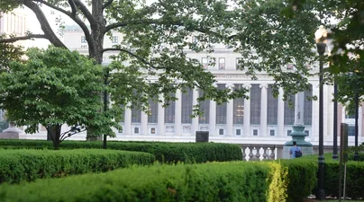 Butler Library Trees