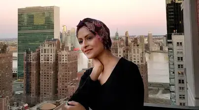 Sonya Keshwani Overlooking the city