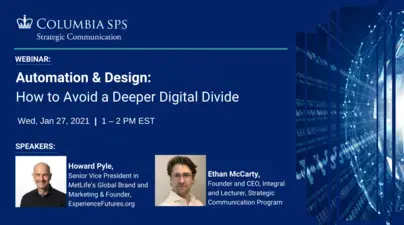Automation & Design: How to Avoid a Deeper Digital Divide