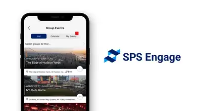 Sign on to the new SPS Engage, hosted by CampusGroups, on your phone, tablet, or computer today!