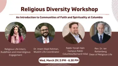 religious diversity workshop