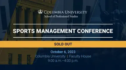Columbia Sports Management Conference - SOLD OUT