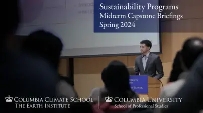 Sustainability Programs Midterm Capstone Briefings: Spring 2024