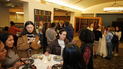 HCM Netflix event crowd