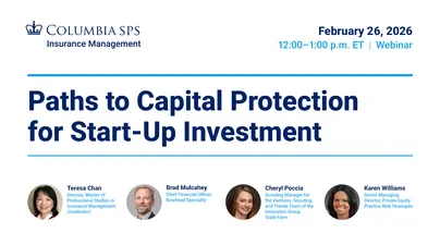 Paths to Capital Protection for Start -Up Investment