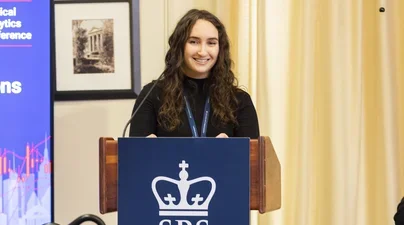 Political Analytics student Marie Pesch