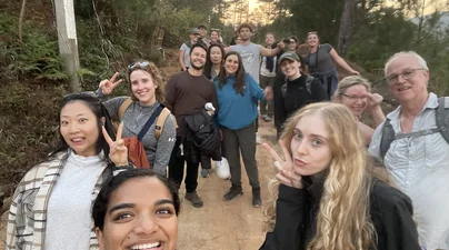 SUMA field trip group