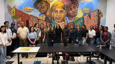 NECR students at the Red Hook Community Justice Center